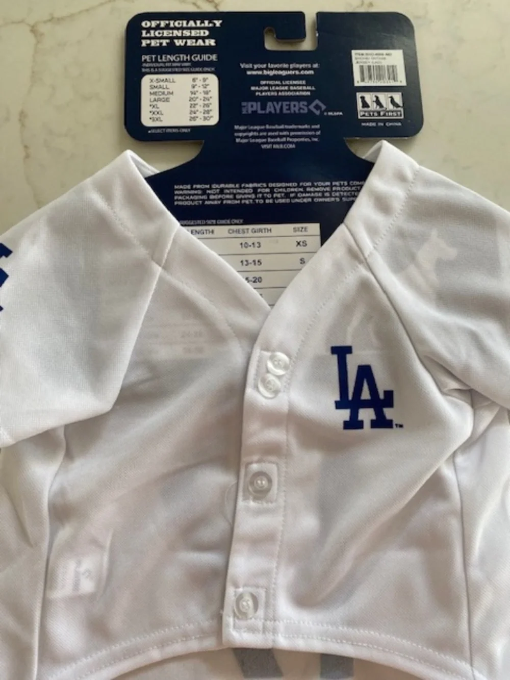 Pets First Major League Baseball Dog Jersey, LA Dodger Shohei Ohtani #17